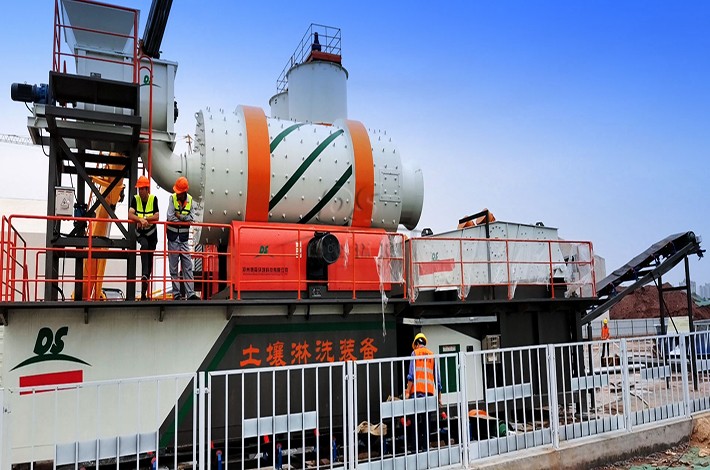 模块化撬装式土壤淋洗设备 模块化撬装式土壤淋洗设备