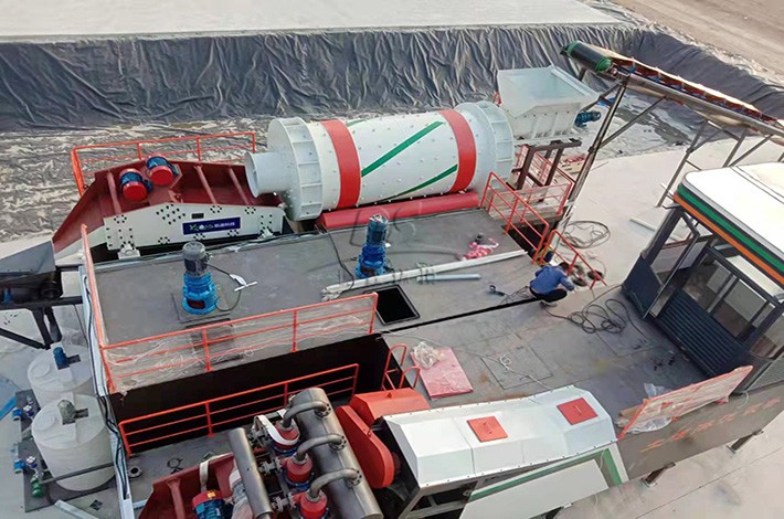 土壤淋洗设备修复现场 土壤淋洗设备修复现场