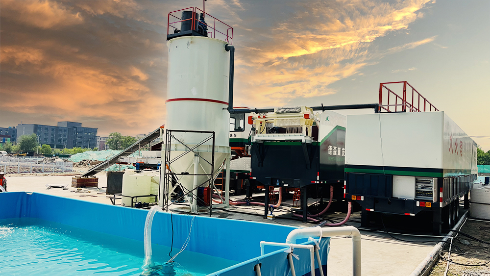 AG贵宾会淋洗车北京某地作业现场