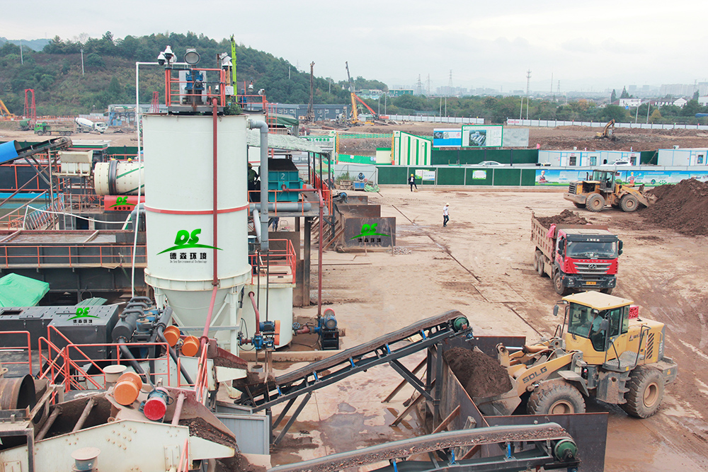 AG贵宾会石油污染土壤治理现场