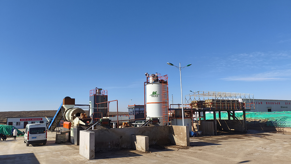 AG贵宾会油泥污染土壤热洗系统